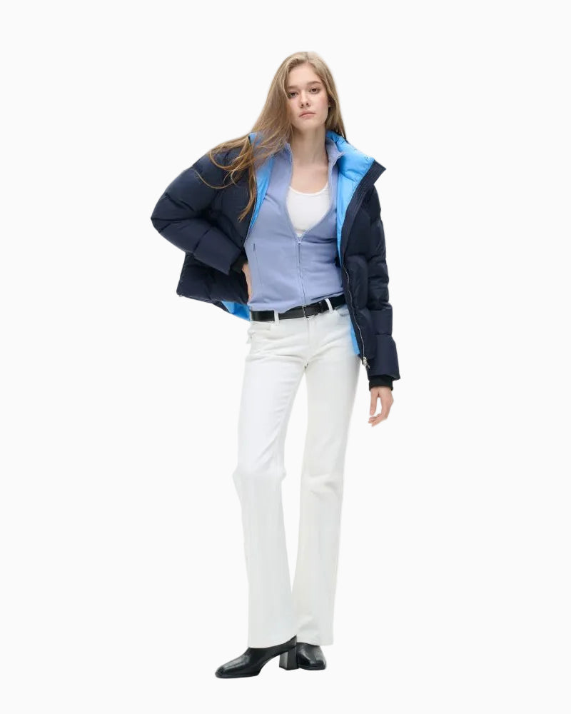 LEIYU LABS Small Stand Collar German Fleece Base Layer Top Women s Winter 2026 New Style Straight Shoulder Slim Fit Warm Inner Layer Top UTP609A006 image 1