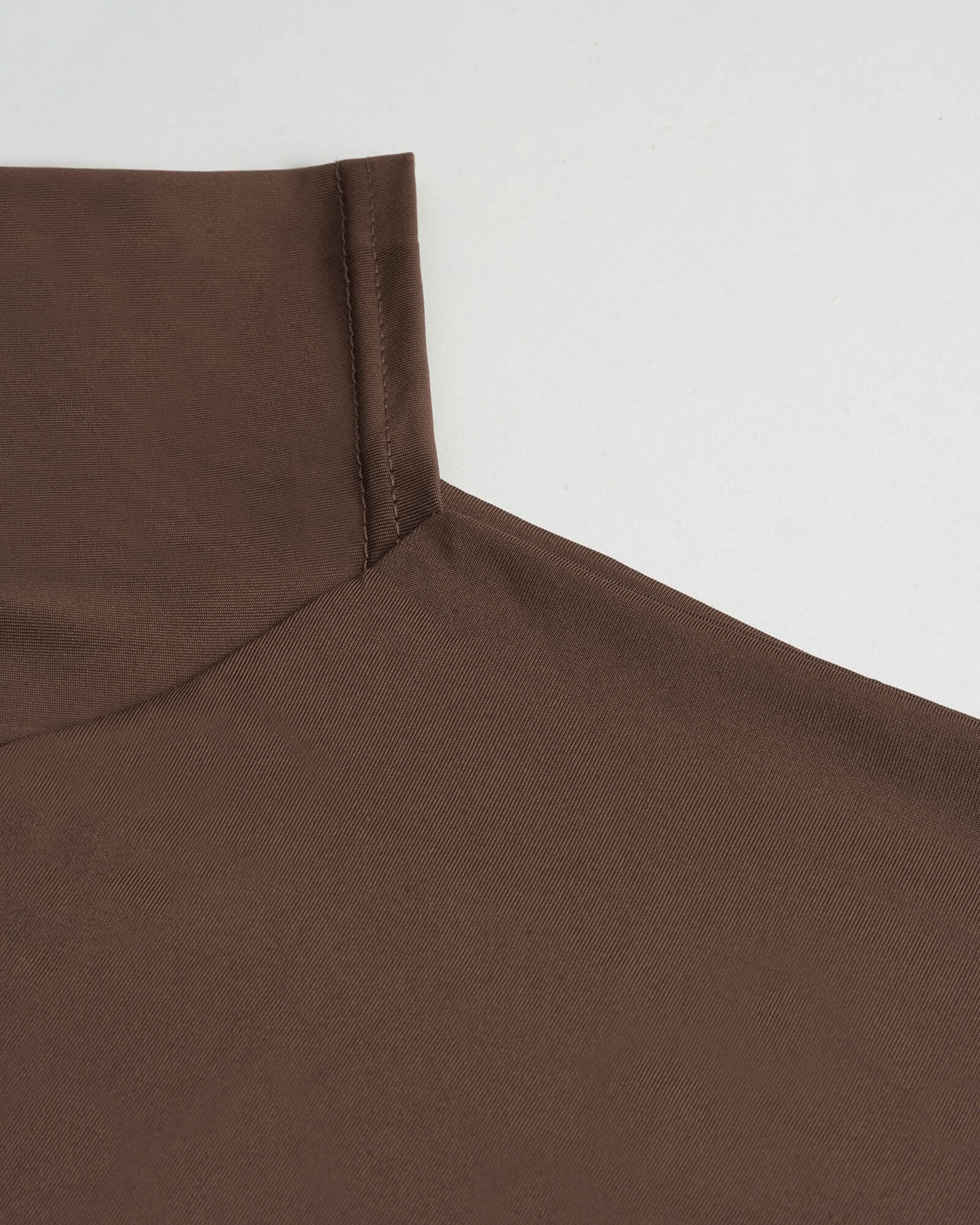 Off-Shoulder Long Sleeve Fitted Top