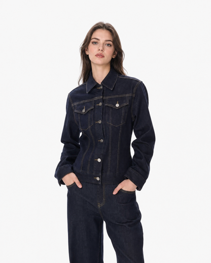 Contoured Denim Jacket