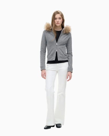 LEIYU LABS Round Neck German Fleece Base Layer Top Women s 2026 Winter New Style Warm High Elasticity Slim Fit Straight Shoulder Top UTP609A005 image 2