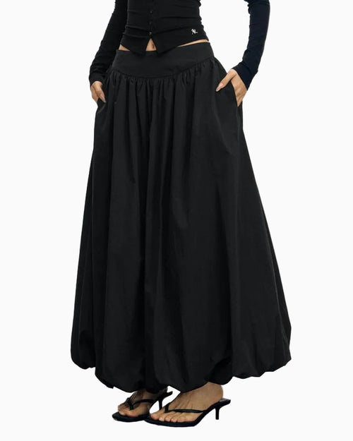 Ariseism American Retro Women s Bubble Skirt 2026 Summer New Style Floral Tulip Skirt WDR609A001 image 1