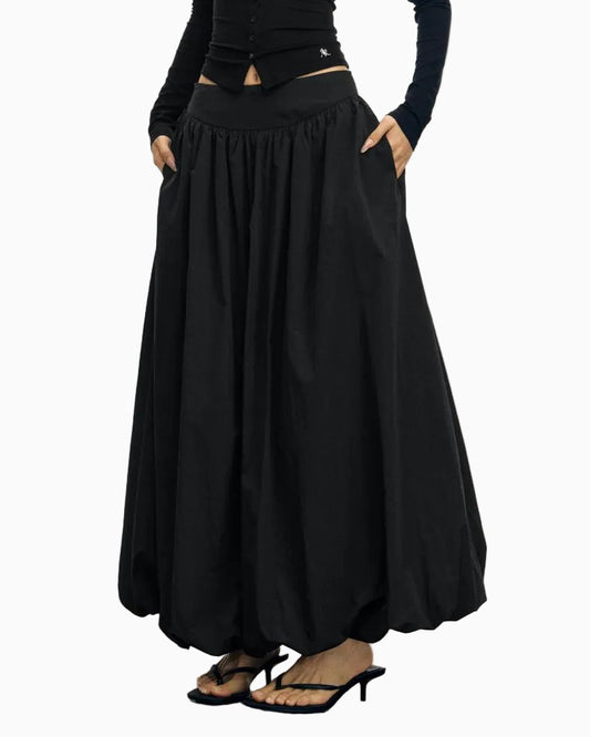 Ariseism American Retro Women s Bubble Skirt 2026 Summer New Style Floral Tulip Skirt WDR609A001 image 1