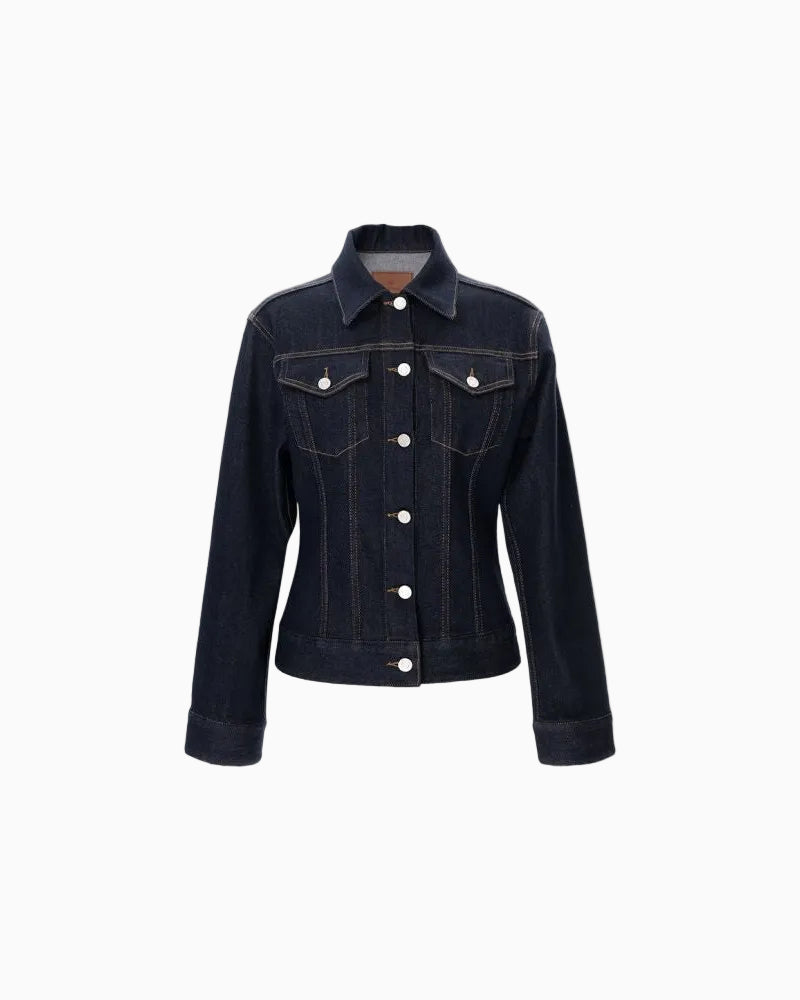 Contoured Denim Jacket