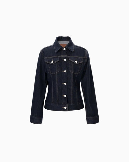 Contoured Denim Jacket