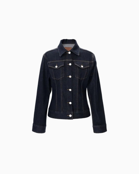 Contoured Denim Jacket