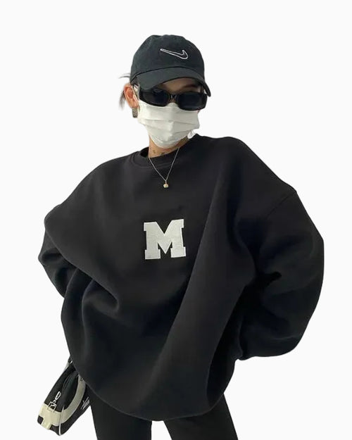 Plush Fleece Crewneck Sweatshirt