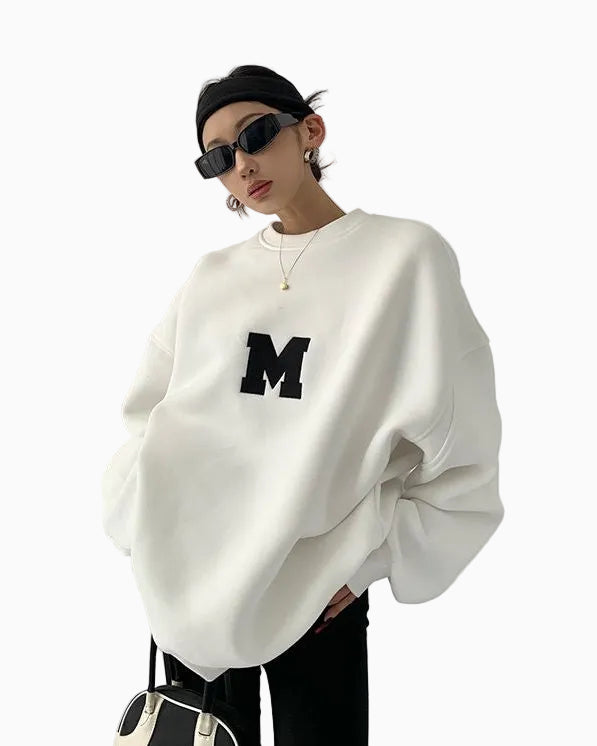Plush Fleece Crewneck Sweatshirt