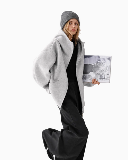 Oversized Drop-Shoulder Hoodie