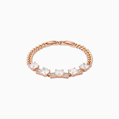 Bold Sparkle Chain Bracelet