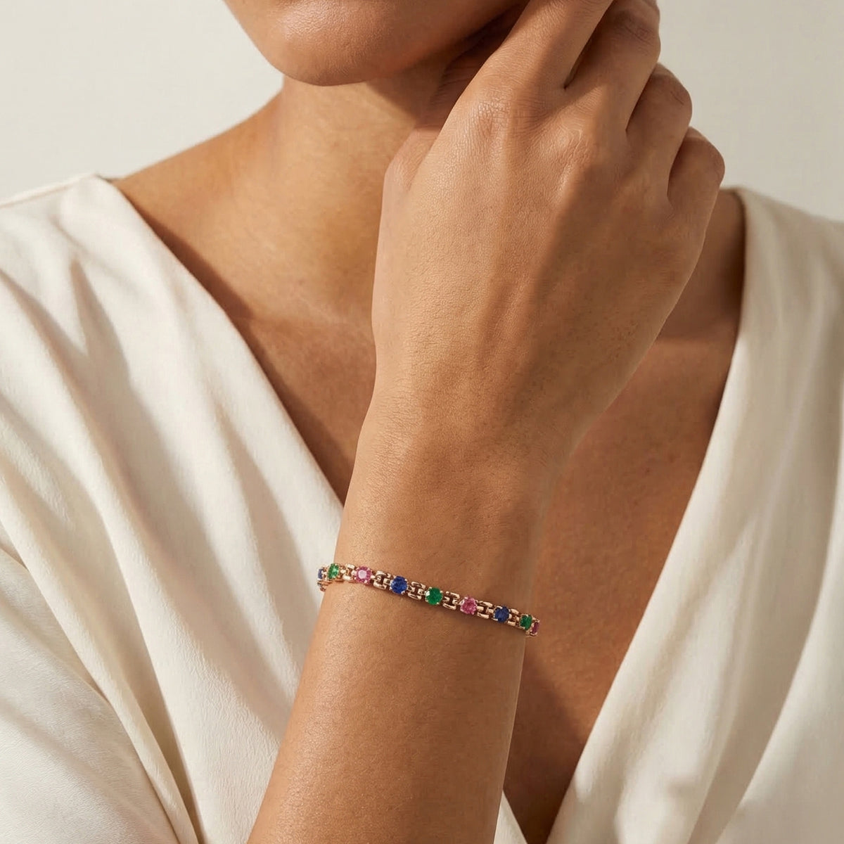 Color Station Link Bracelet