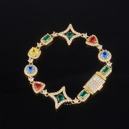 Prism Shine Rainbow Bracelet