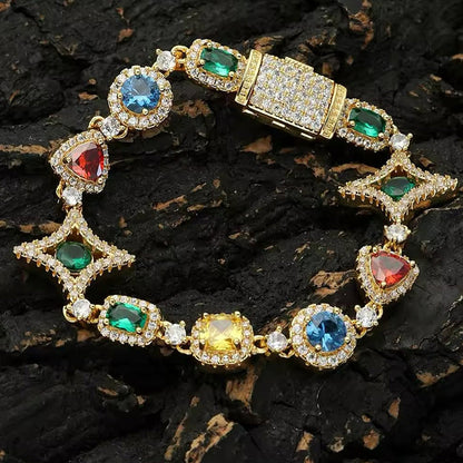 Prism Shine Rainbow Bracelet