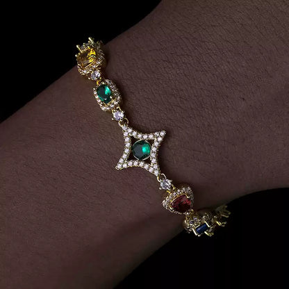 Prism Shine Rainbow Bracelet