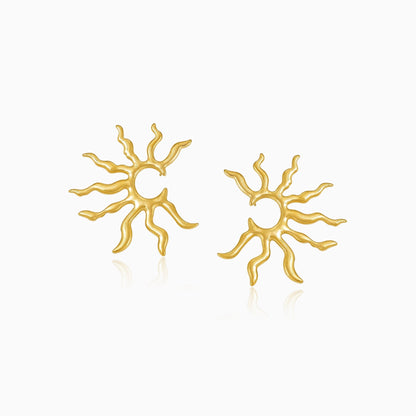 Golen Sunbeam Flare Earrings