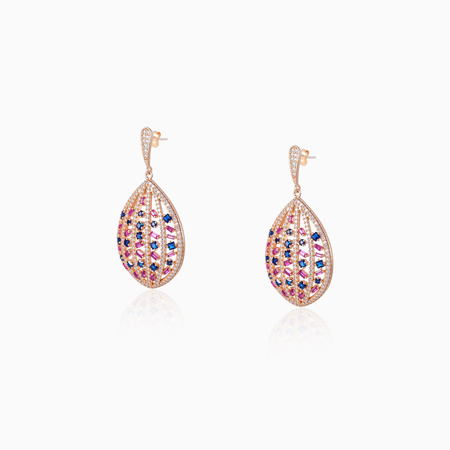 Color Aurora Drop Earrings