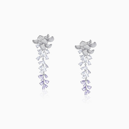 Ombre Petal Cascade Earrings