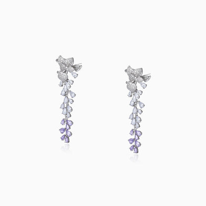 Ombre Petal Cascade Earrings