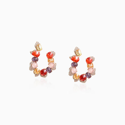 Twilight Chroma C-Hoop Earrings