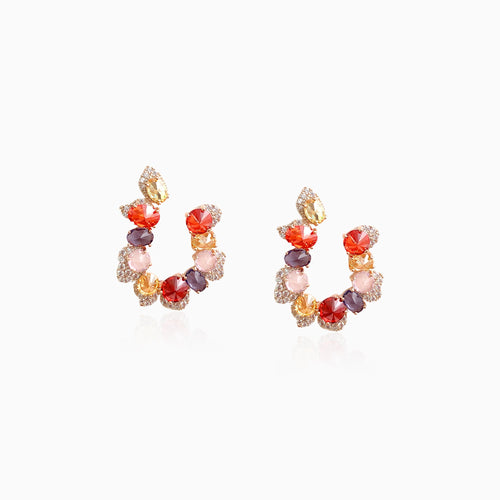 Twilight Chroma C-Hoop Earrings