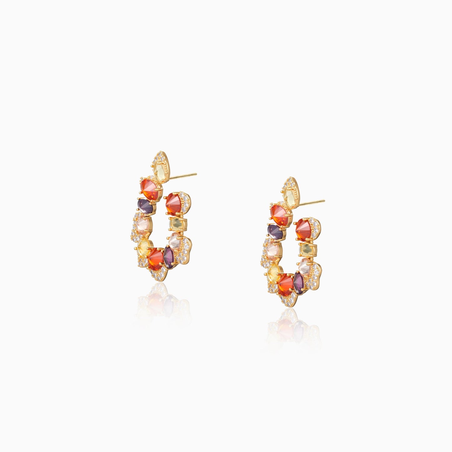 Twilight Chroma C-Hoop Earrings