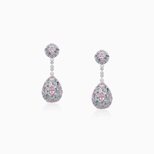 Vintage Teardrop Dangle Earrings