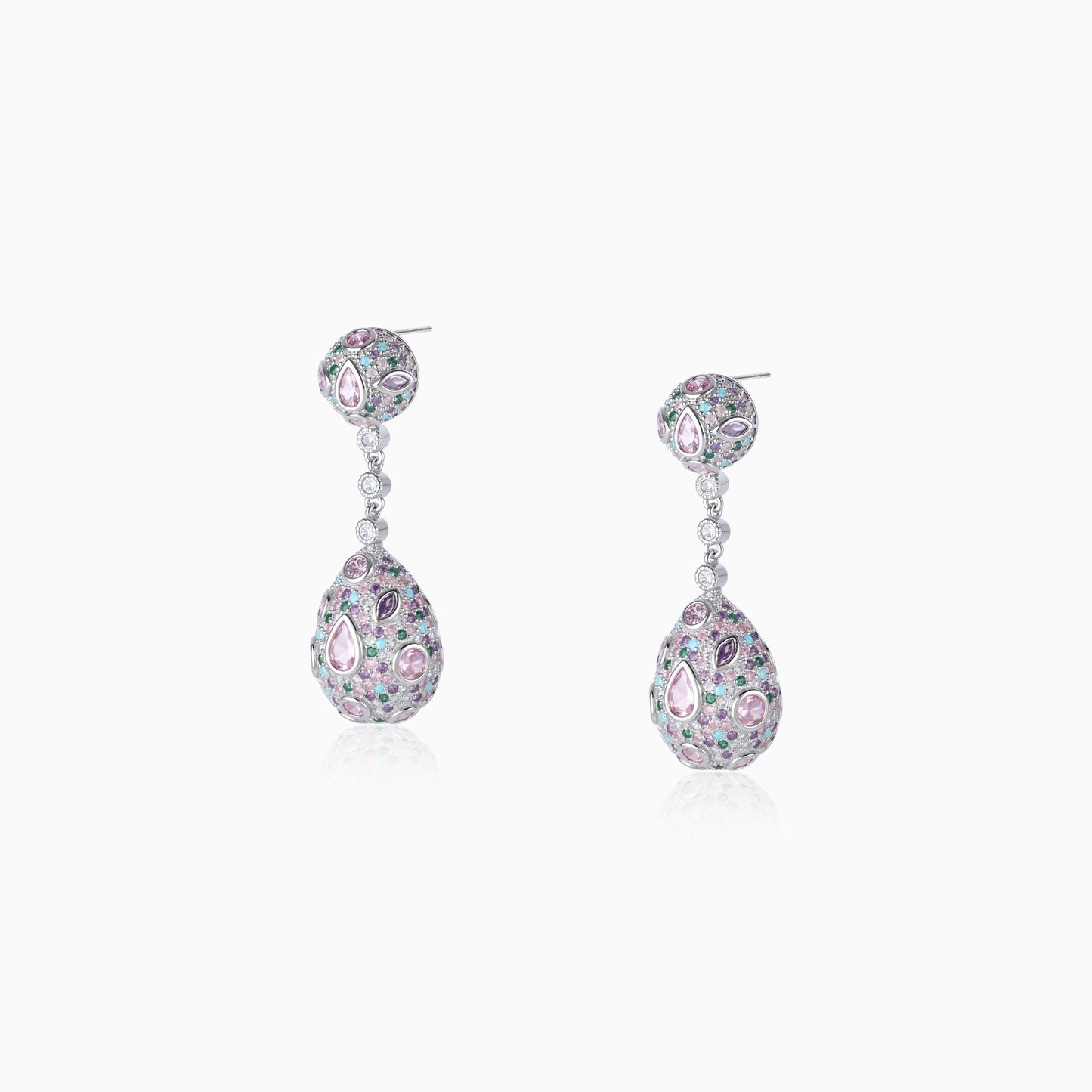 Vintage Teardrop Dangle Earrings
