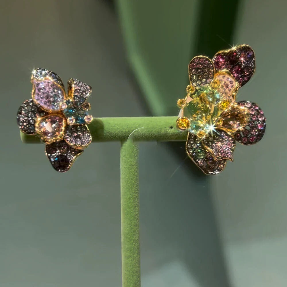 Kaleidoscope Cluster Earrings