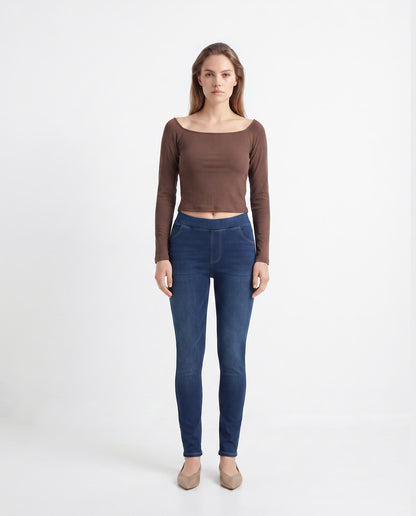 High Stretch Slim Fit Distressed Skinny Jeans
