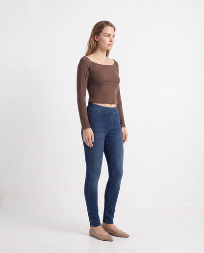 High Stretch Slim Fit Distressed Skinny Jeans