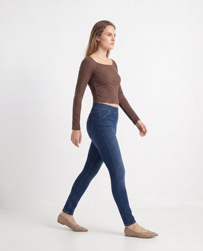 High Stretch Slim Fit Distressed Skinny Jeans