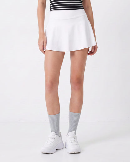 High-Waisted Mini Skort