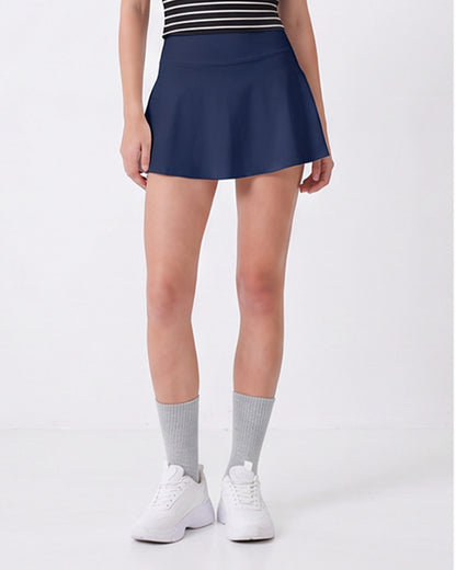 High-Waisted Mini Skort