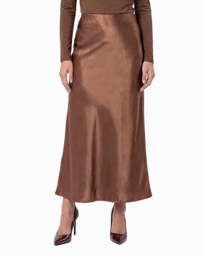 A-Line Midi Skirt