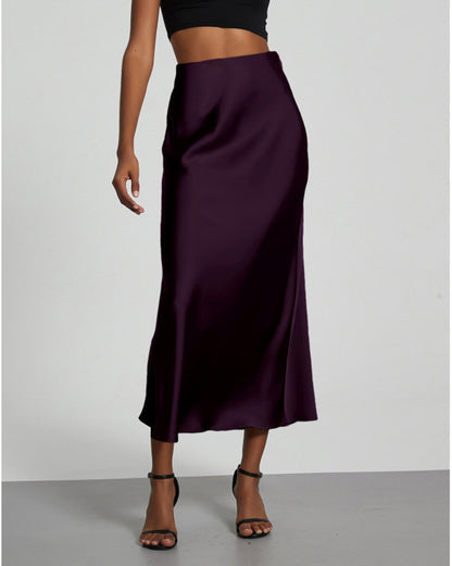 A-Line Midi Skirt
