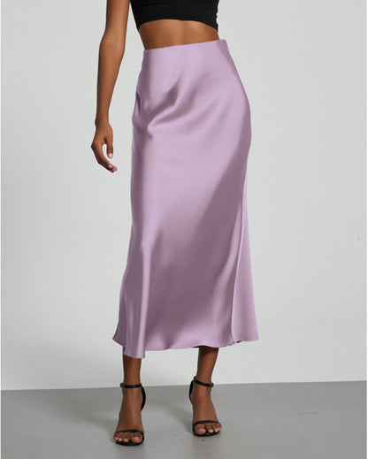 A-Line Midi Skirt