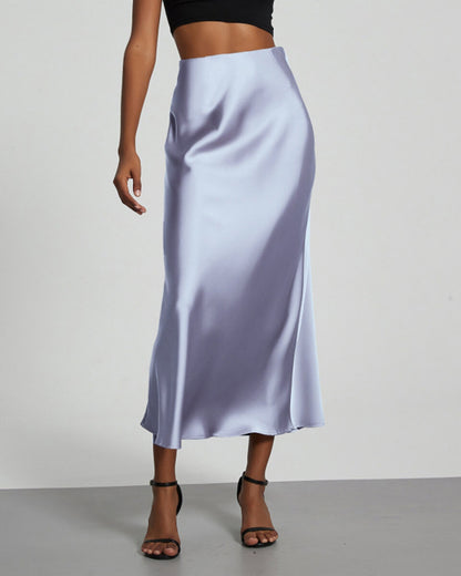 A-Line Midi Skirt