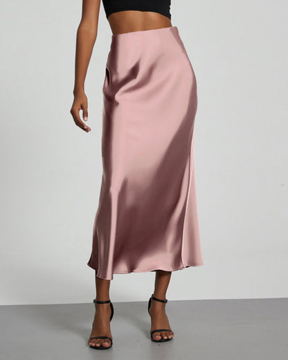 A-Line Midi Skirt