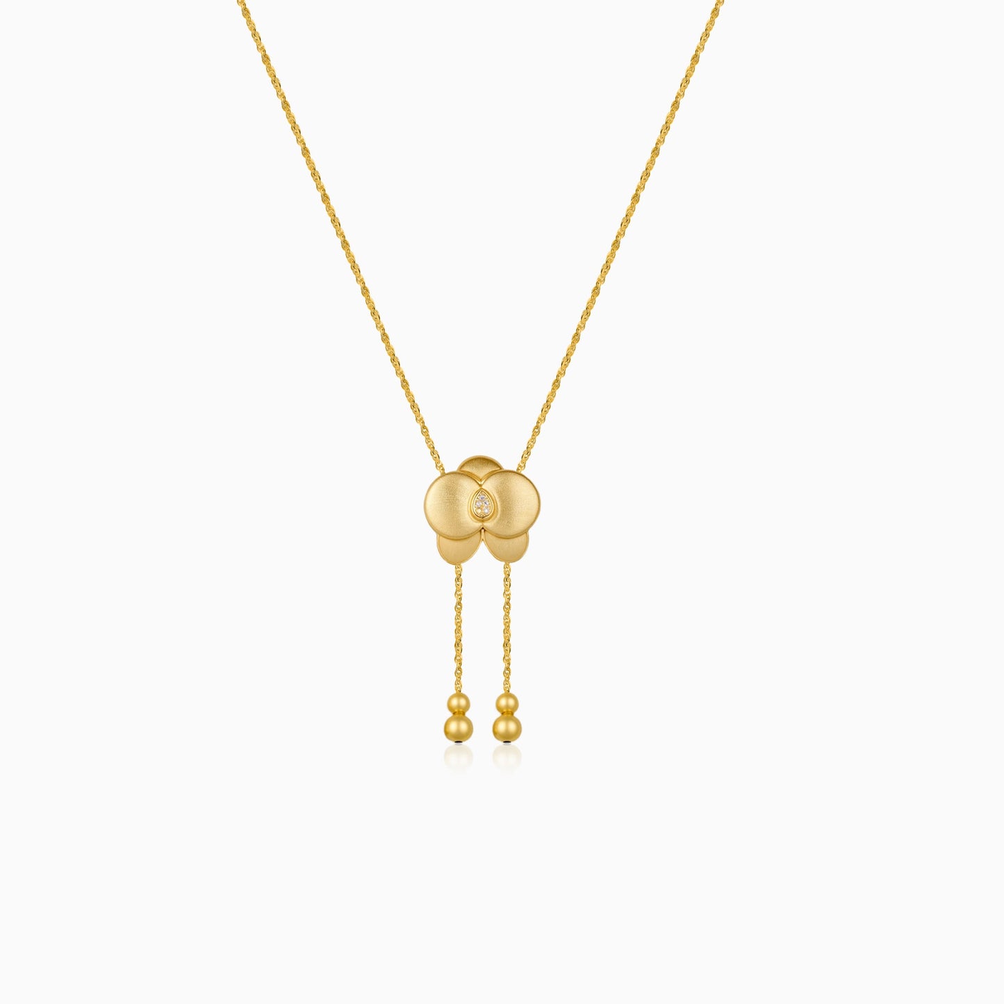 Petal Bloom Slider Necklace