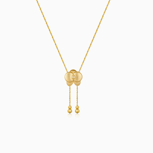 Petal Bloom Slider Necklace