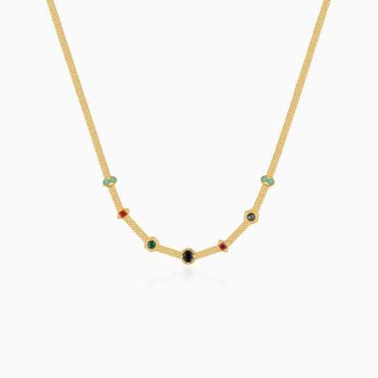 Colorstone Harmony Chain Necklace
