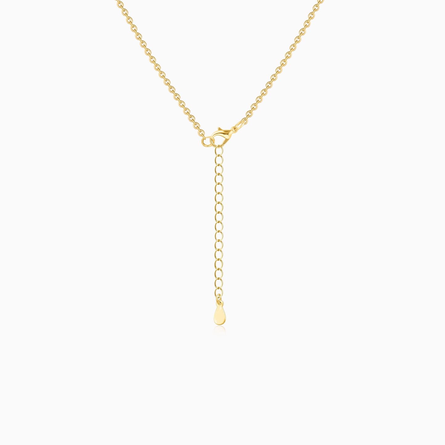 Starlit Oval Pendant Necklace