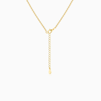 Starlit Oval Pendant Necklace