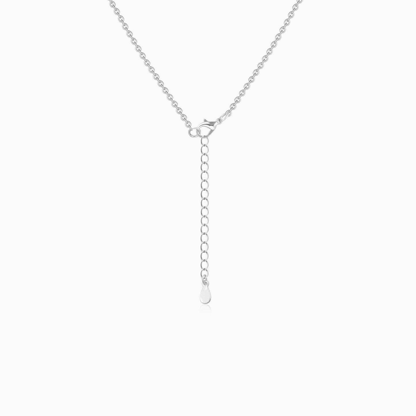 Starlit Oval Pendant Necklace