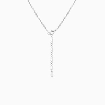 Starlit Oval Pendant Necklace
