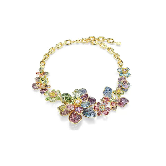 Kaleidoscope Floral Cascade Necklace