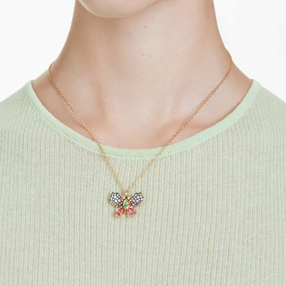 Kaleidoscope Aura Butterfly Necklace