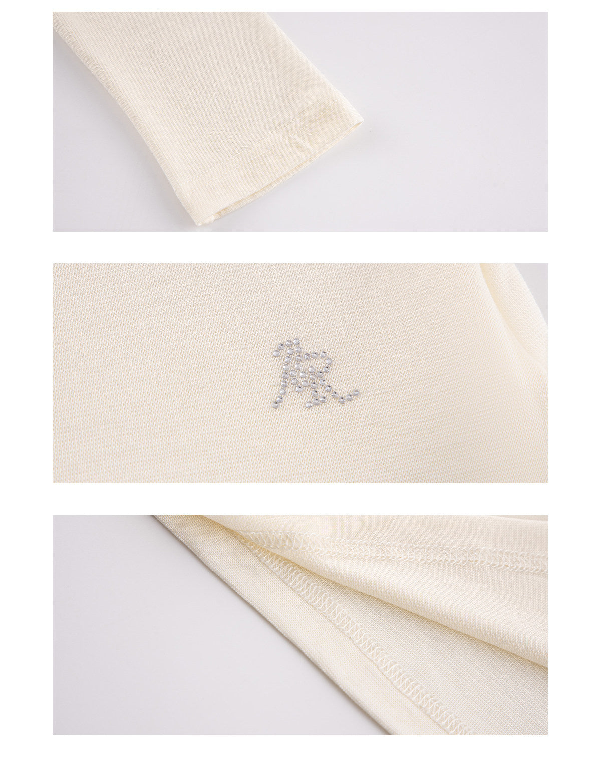 Fitted Henley Three-Quarter Sleeve Top