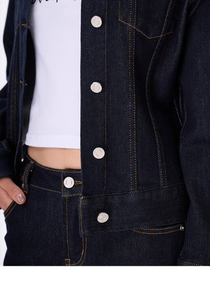 Contoured Denim Jacket
