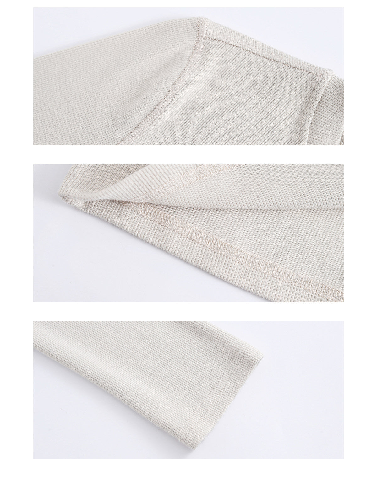 Snap-Button Henley Flared-Sleeve Top
