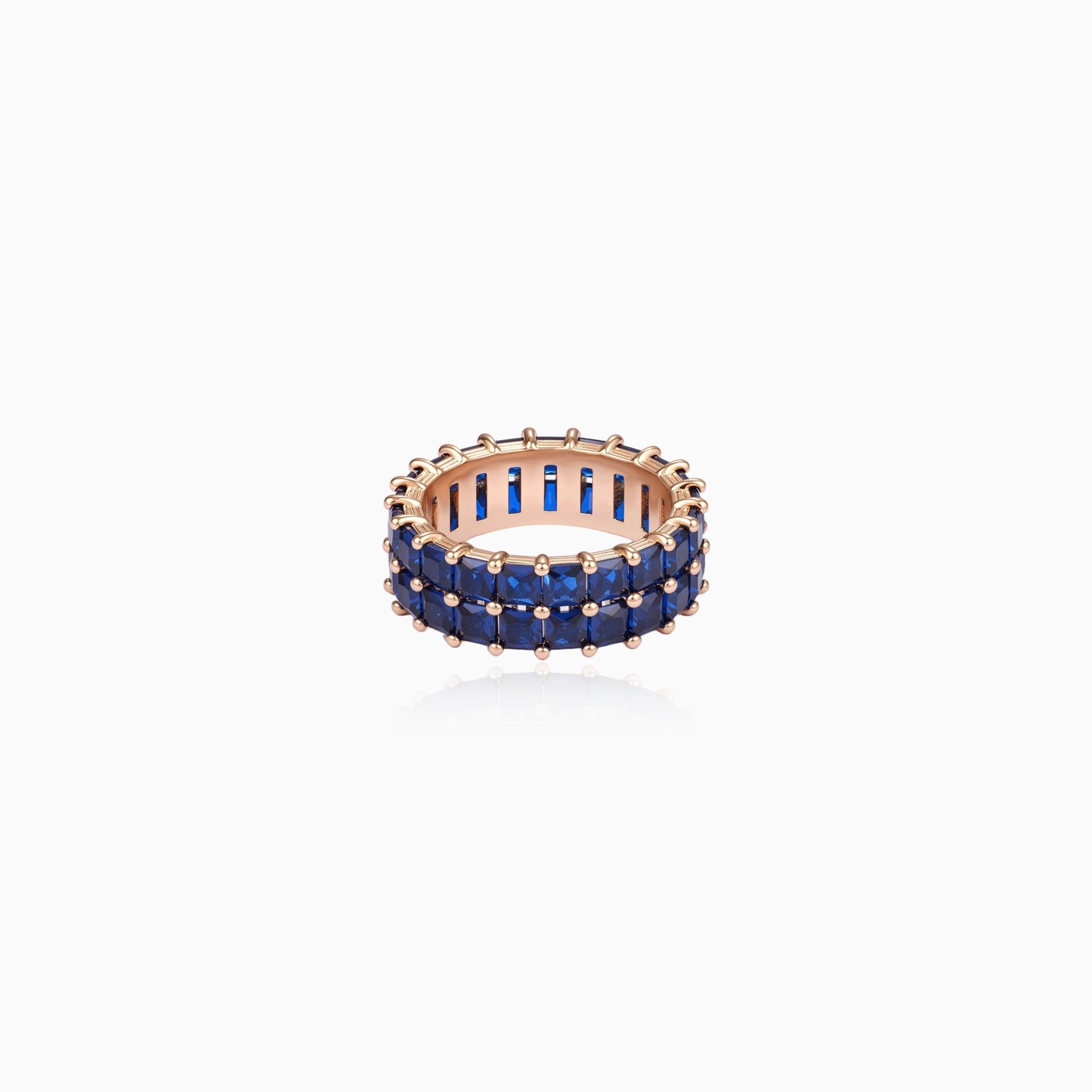 Blue Eternity Band Ring